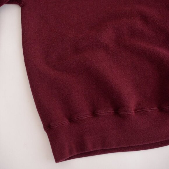 Vintage Image Wear Maroon Embroidered Mom Texas A&M University Crew Sweater L - Picture 7 of 11